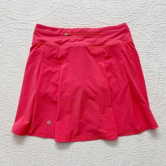🔥 Lululemon Pace Rival Mid-Rise Skirt *Extra Long, Lip Gloss - Picture 5 of 7